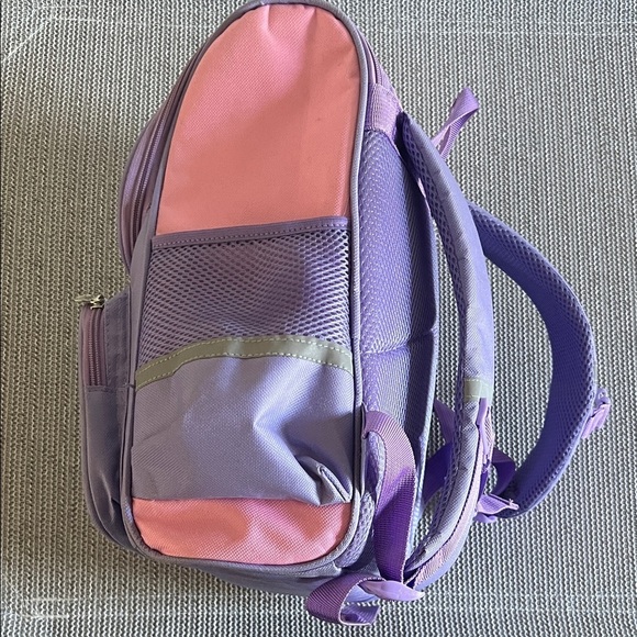 Like 🆕 Pink and Purple Unicorn Kids Backpack 14 x 10 inch - Picture 2 of 6